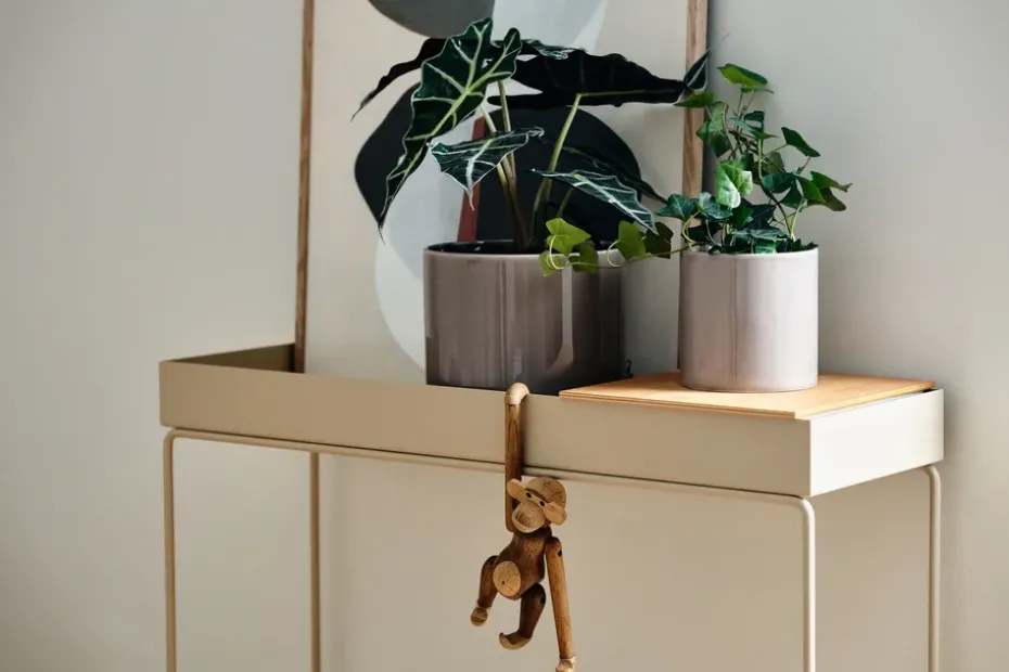 Sleek pot Ø12 cm, Beige