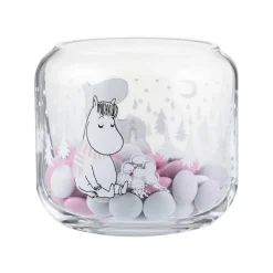 Snowfall lantern Ø9 cm, Clear