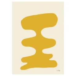 Soft Yellow poster, 30x40 cm