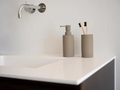Solo toothbrush mug, Taupe