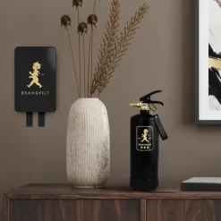Solstickan fire blanket 16x2.7x25 cm, Black-gold