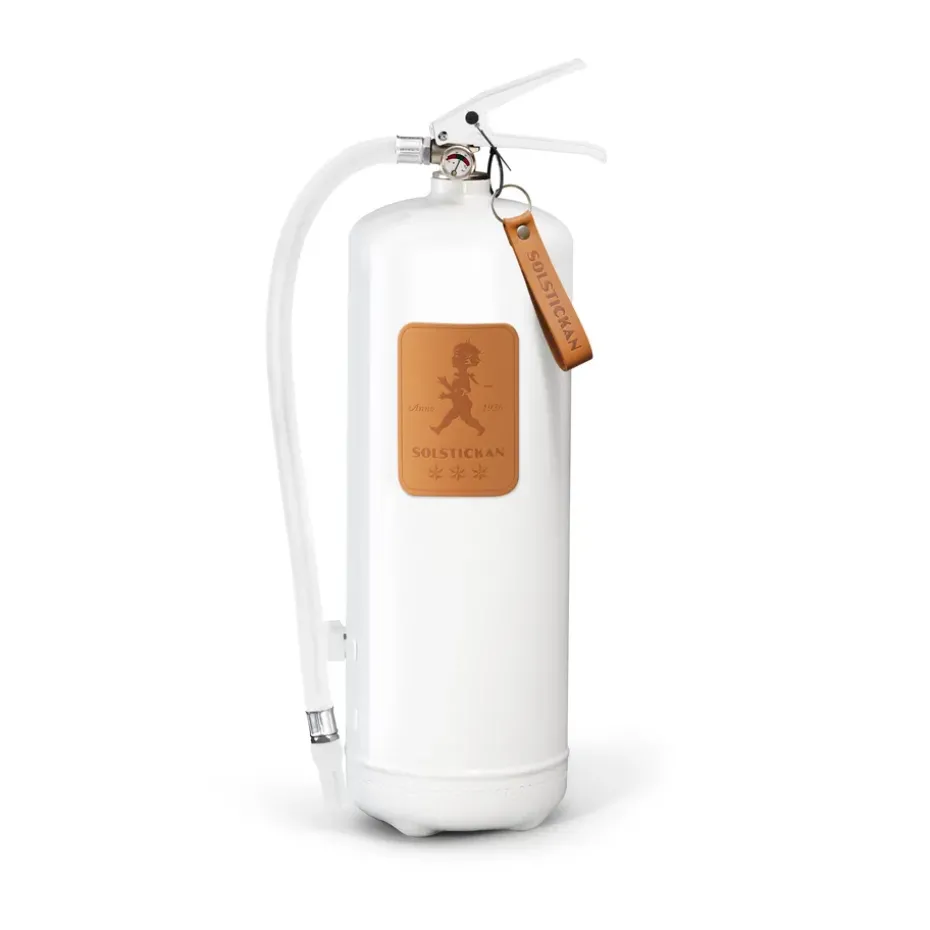 Solstickan fire extinguisher 6 kg, White-light leather