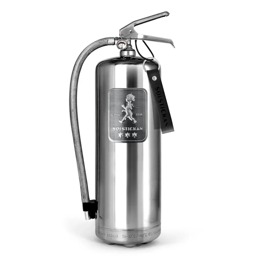 Solstickan fire extinguisher 6 kg, Design Edition steel
