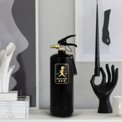 Solstickan fire extinguisher 2 kg, Black-gold
