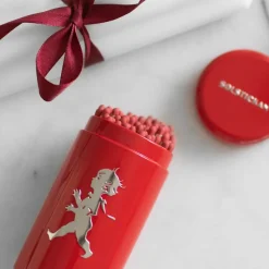 Solstickan matchstick tube 100 pack, Red