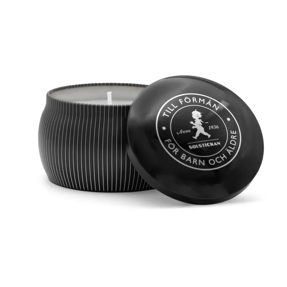 Solstickan scented candle 25 h, Black-cedarwood