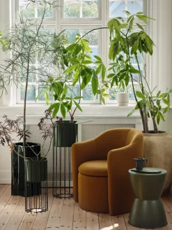 Sonja flower pot H:55 cm, Dark green