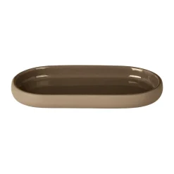 Sono dish ceramic 10x19 cm, Beige