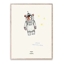 Space Traveller poster, 30x40 cm