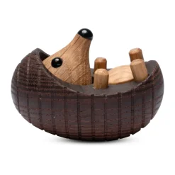 Spike hedgehog decoration 4 cm, Thermo ash
