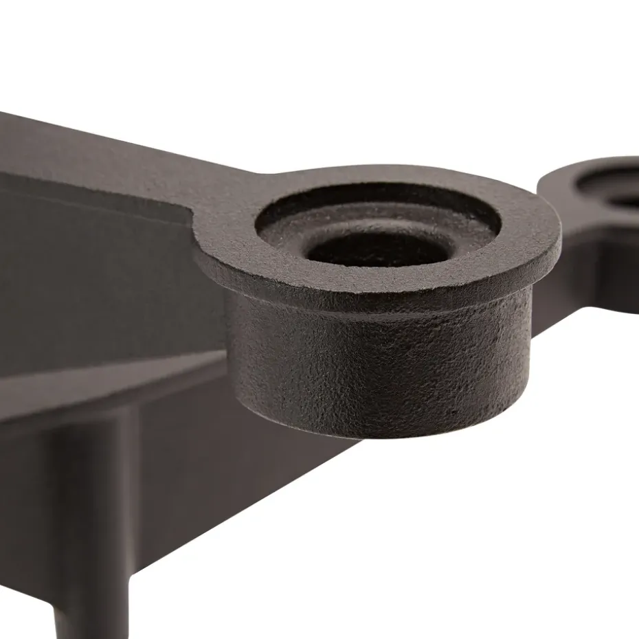 Spin candle holder mini, Black