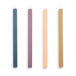 Square Candle light mix 4-pack, Dark