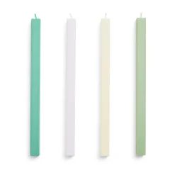 Square Candle light mix 4-pack, Pastel