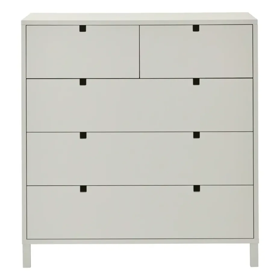 Square dresser 2+3 drawers, Sand