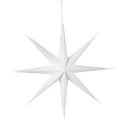 Star paper star Ø50 cm, White