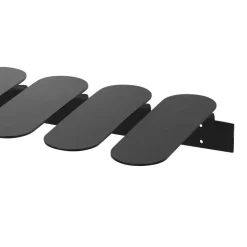 Step shoe shelf, black