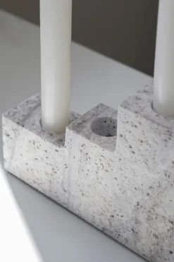 Step six candlestick, Chalk