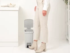 StepUp pedal bin 10 L, Light grey