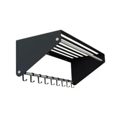 Sticks hat shelf, Dark grey