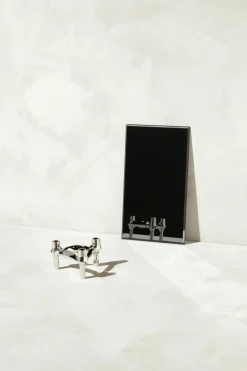 STOFF Nagel BMF candle holder, Chrome