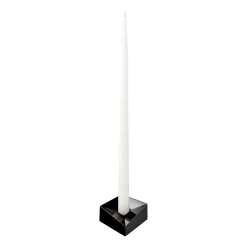 STOFF Nagel reflect candle holder small 2.7 cm, Black chrome