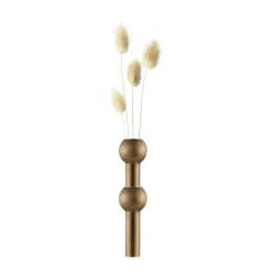 STOFF Nagel vase, Bronzed brass