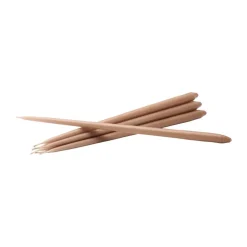 STOFF tapered candle by ester & erik 6-pack, dusty rose