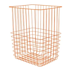 Store-it storage basket with cotton bag large, Orange