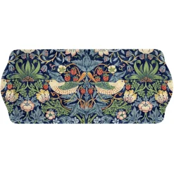 Strawberry Thief sandwich tray, Blue