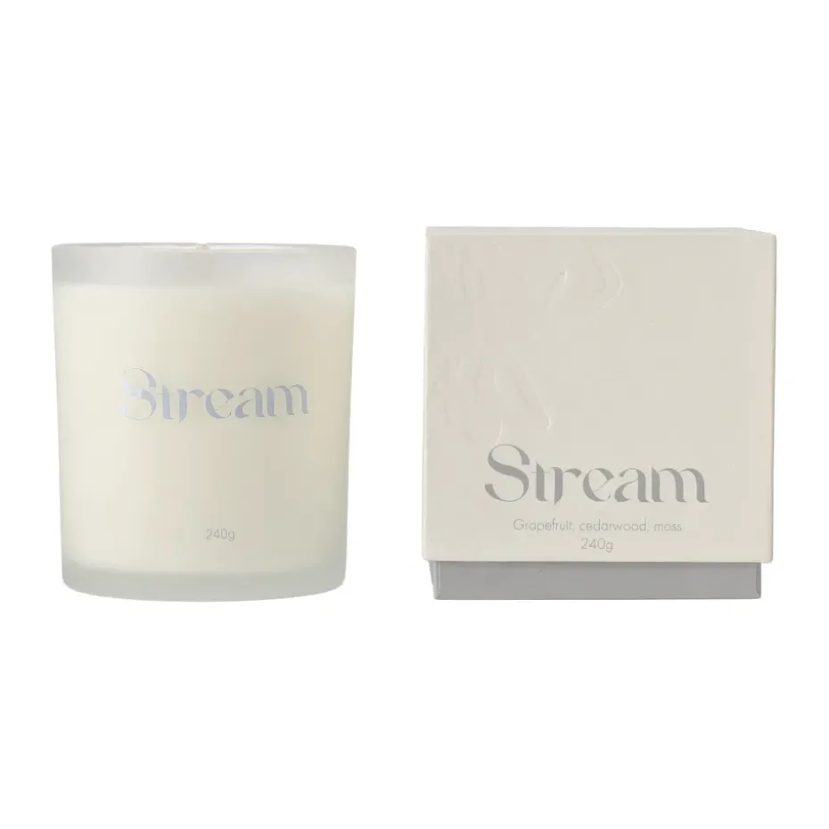 Stream scented candle, 240 g