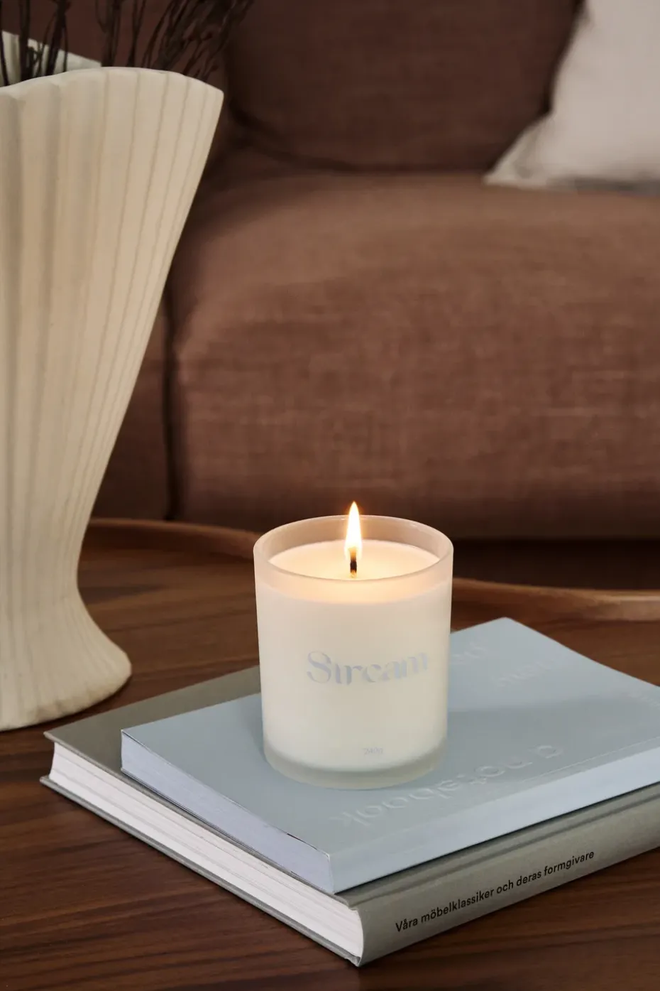 Stream scented candle, 240 g