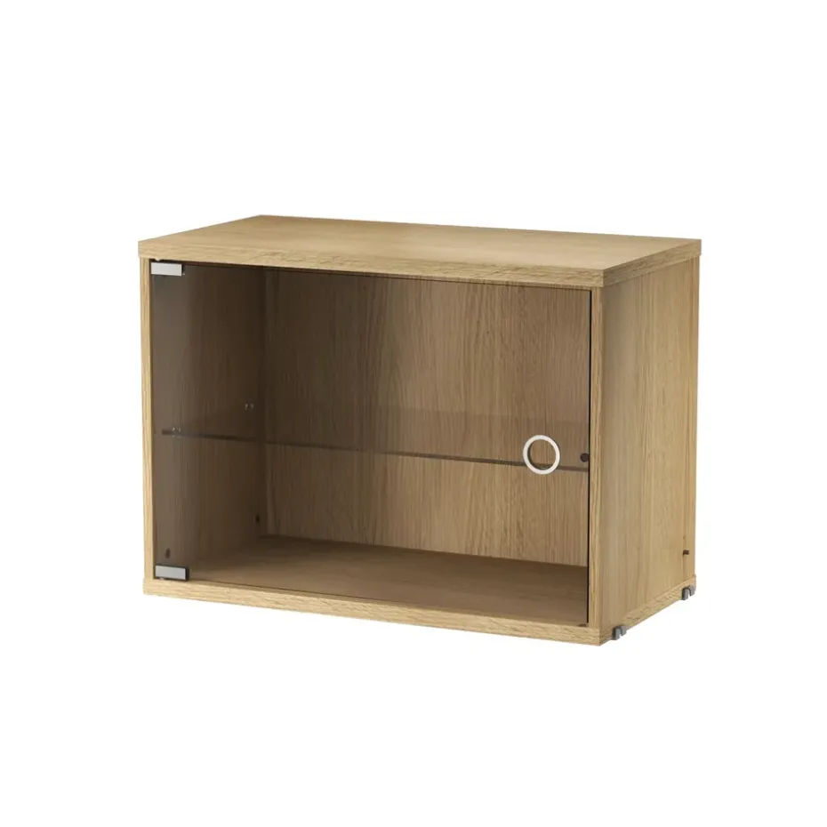 String display cabinet, Oak, 58x30 cm