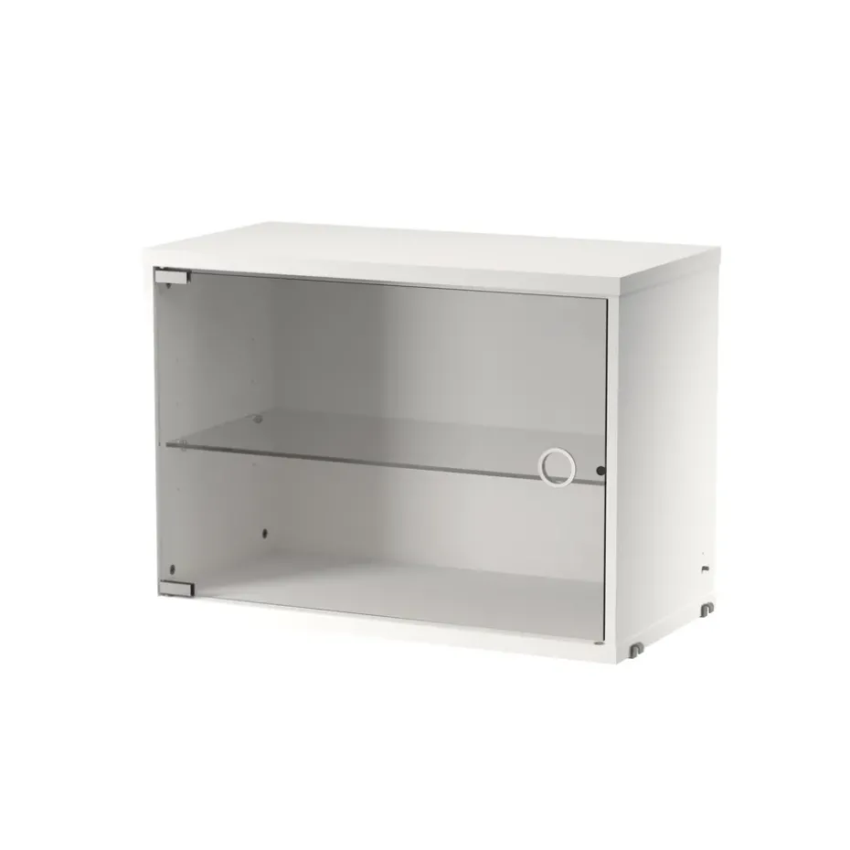 String display cabinet, White, 58x30 cm