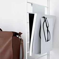 String magazine holder 17x27 cm, Black