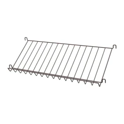 String magazine shelf wire, Dark brown, 78x30 cm