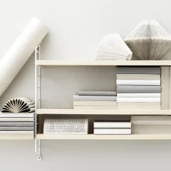String shelf Pocket ash-white, ash-white