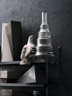 String shelf Pocket metal, Sergel grey