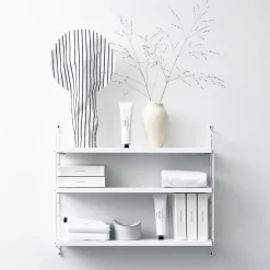 String Shelf Pocket white, white
