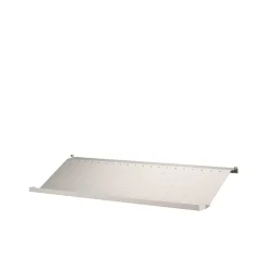 String shoe rack metal, Beige, 78x30 cm
