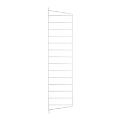 String wall panels, White, 75x20 cm, 1-pack