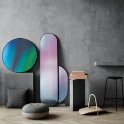 Studio Roso mirror oval, Ocean