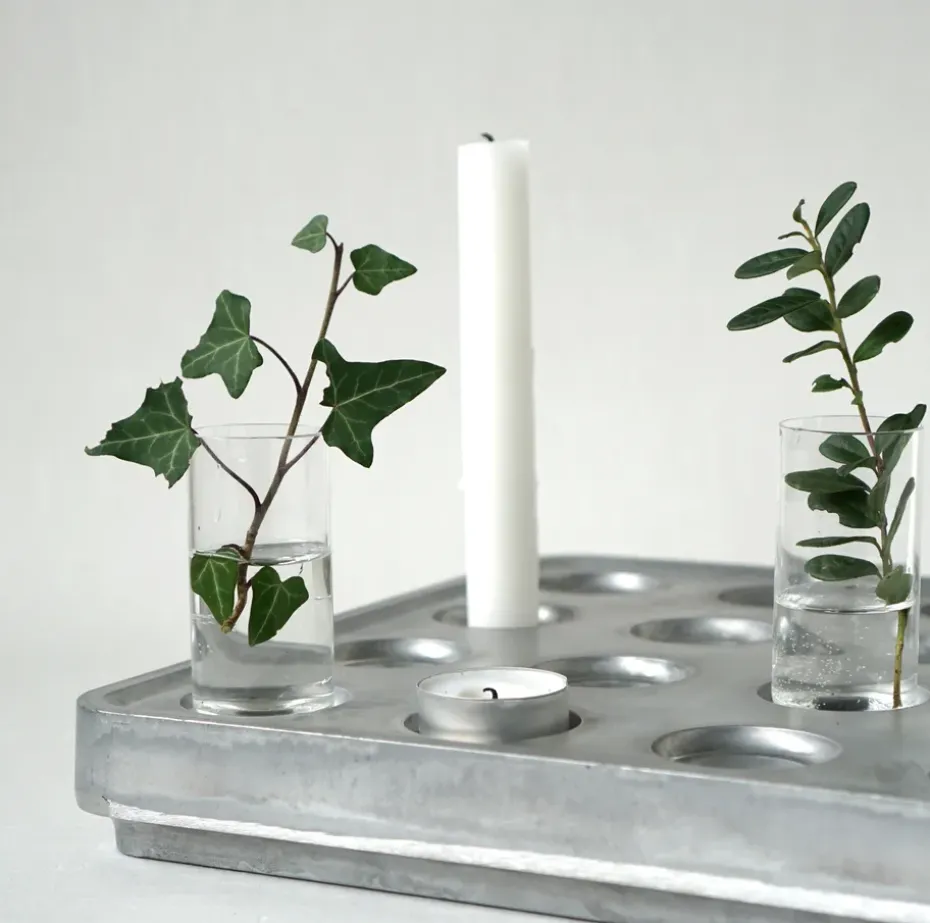 Stumpastaken candle holder, large
