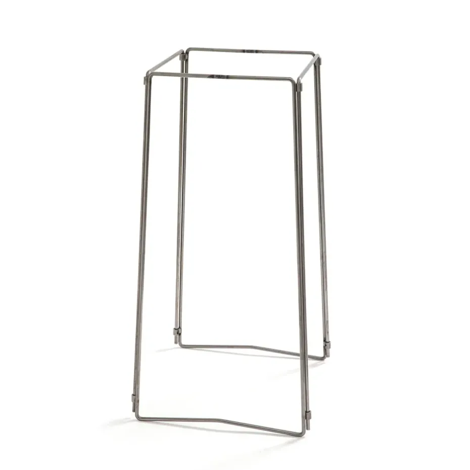 Stumpastaken candle holder base, Silver