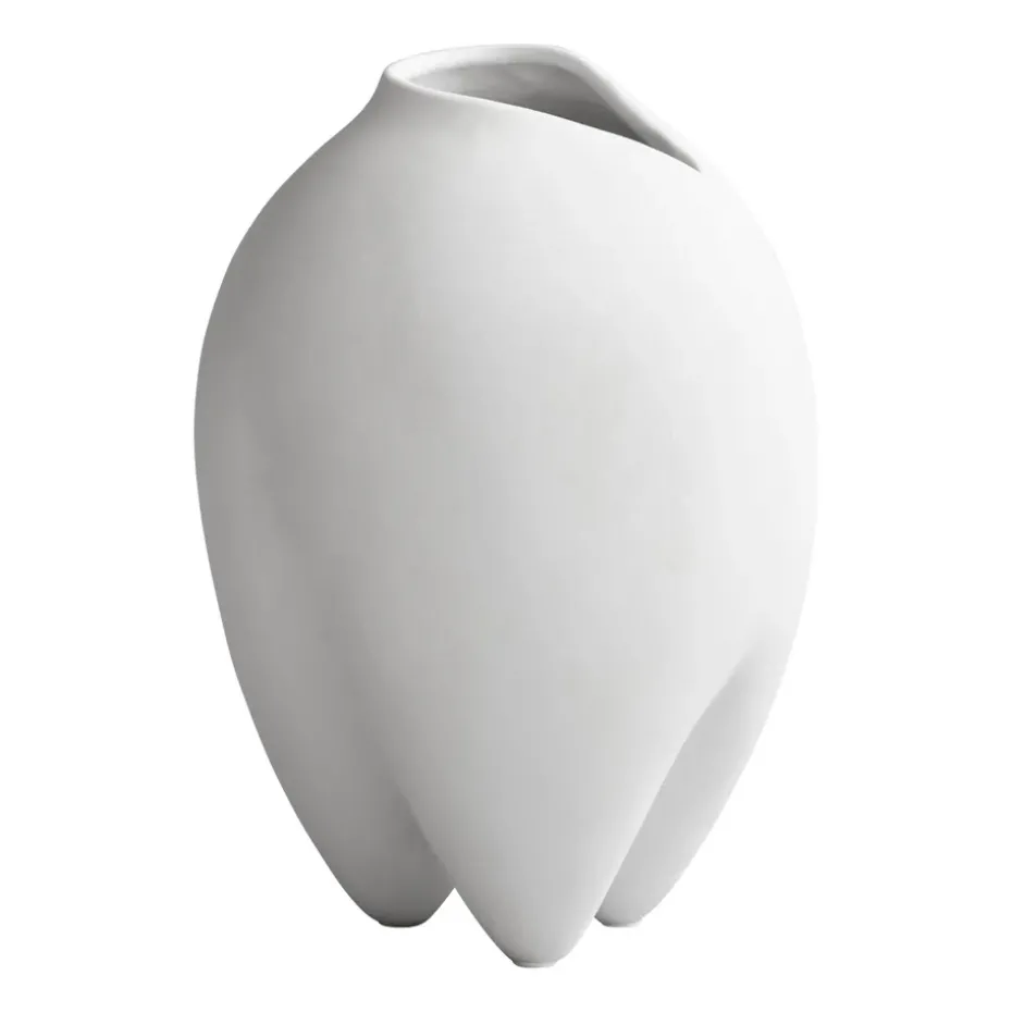Sumo vase narrow Ø14 cm, Bone White