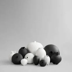 Sumo vase narrow Ø14 cm, Bone White