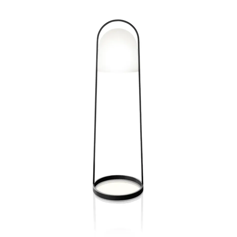 SunLight solar lantern 100 cm, White-black