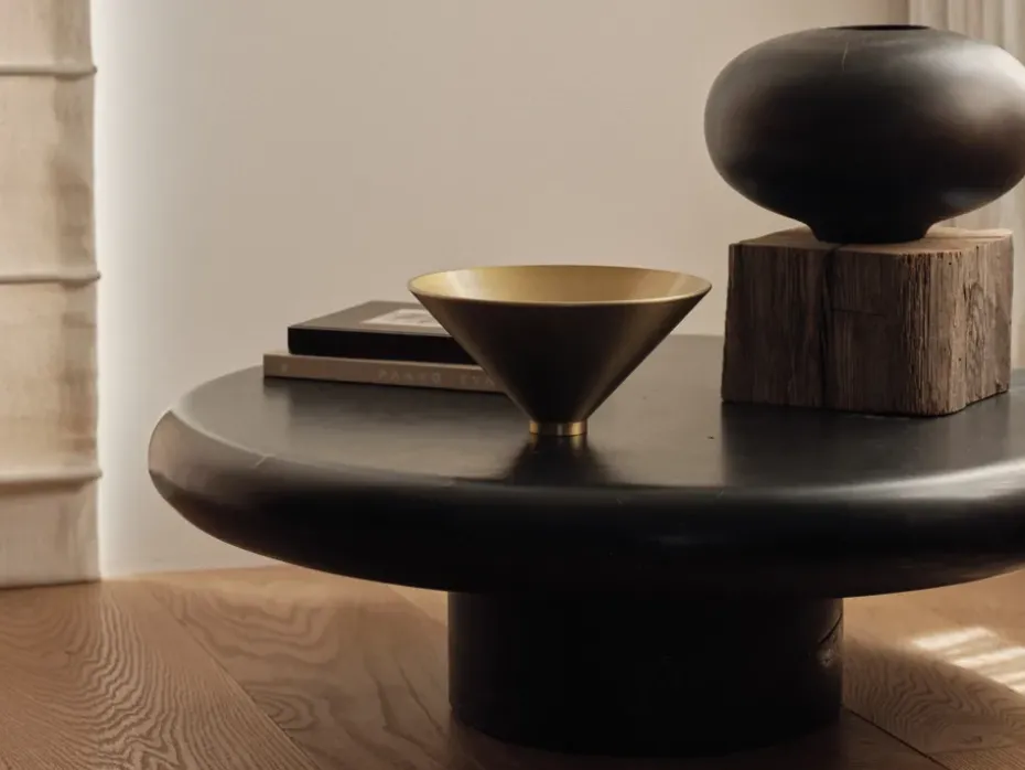 Surround vase 17.5 cm, Mango wood