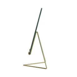 Table mirror Ø20 cm, Brass