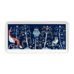 Taika plate 12x24 cm, Blue