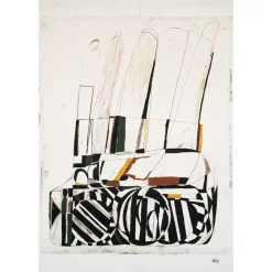 Takes time to pass poster 70x100 cm, multi
